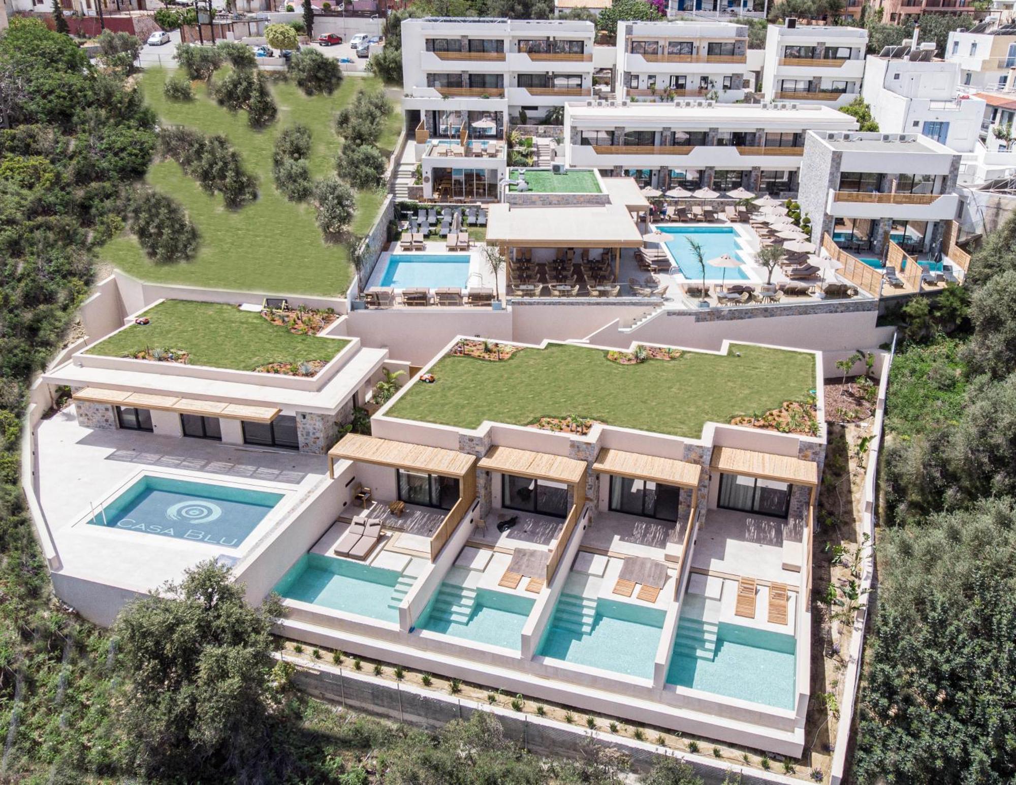 Casa Blu Boutique Hotel "By Checkin" Adults Only Khersónisos Eksteriør bilde